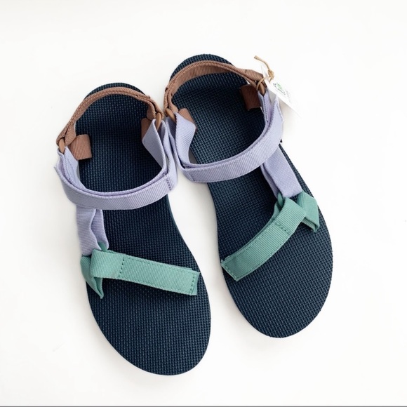 TEVA original universal sandals in orion blue multi Size 10 - Picture 4 of 12